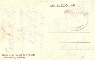 Miszlóka, Myslava; Állami elemi iskola / school + Militärpflege