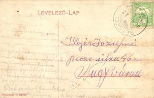 1911 Bercel, Nógrádbercel; Fogyasztási és értékesítő szövetkezet saját háza, üzlete, fűszer és vegye...