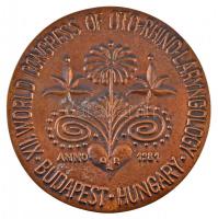 Kampfl József (1939-) 1981. "XII. Fül- Orr- Gégészeti Világkongresszus, Budapest / Dr. Poltzer ...