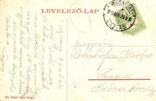 1909 Szatymaz, Baló István vendéglője, Gera Imre üzlete és saját kiadása (EK)