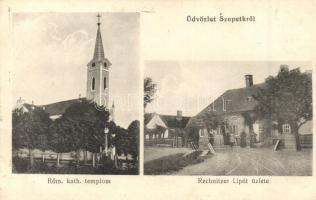 1916 Szepetk (Pókaszepetk), Római katolikus templom, Rechnitzer Lipót üzlete. Árvay József fényképész