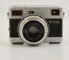 Carl Zeiss Jena Werra 5 filmes fényképezőgép, távmérővel és fénymérővel, Carl Zeiss Jena Tessar 50mm...