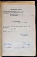 1963-1967 Ozmométer szabadalmi iratai, szabadalmi leírása, okirata, dokumentációja,...stb, papír map...