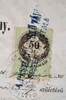 1870 Jogász államvizsgálati bizonyítványa