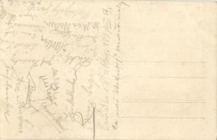 1923 Ránkfüred, Ránkherlány, Herlany; a herlányi gejzír, melynek vize 25-30 méter magasra tör fel / ...