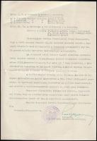 1938 A Nemezeti Színház jubileuma kapcsán tervezett szabadegyetem műsora és felkérő levele