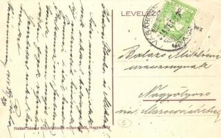 1914 Vásárosnamény, Dohánybeváltó hivatal. Halász Sándor fényképészeti műterméből (EK)