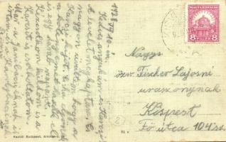 1928 Velence, tó, községháza, Meszlényi Pál kastélya