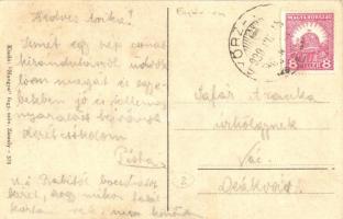 1929 Zámoly, Római katolikus iskola, Hangya fogyasztási szövetkezeti üzlet és saját kiadása (EK)