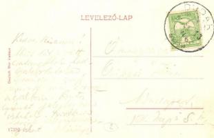 Zirc, Deutsch Mór vas, fűszer és festék kereskedése Az Arany Kaszához és saját kiadása + "DUDAR...