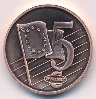 2003. 5c nagyméretű Euró próbaveret  T:1