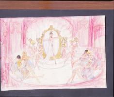 4 db Vogl Erik jelmezterv negatívokon, 6×7 cm