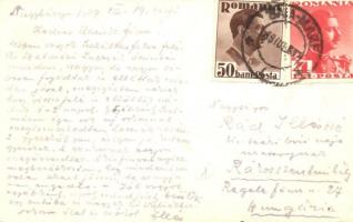 1937 Nagybánya, Baia Mare; Fő tér, Frankovits, Weisz & Corp., Bodega Bölönyi, Maday, Roza Fichte...