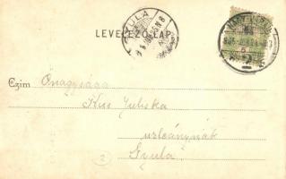 1905 Nagyvárad, Oradea; Orsolya szűzek zárda / nunnery. Art Nouveau