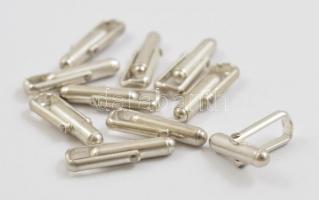 Ezüst(Ag) mandzsettagomb, 10 db, jelzett, 17,8 g