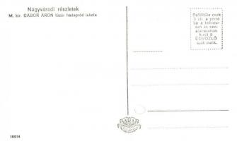 Nagyvárad, Oradea; M. kir. Gábor Áron tüzér hadapród iskola / military artillery school