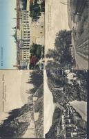 131 régi főleg német és osztrák városképes lap