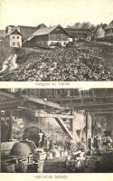 1912 Szentkeresztbánya, Szentegyháza, Vlahita; Vasgyár és öntöde, vasöntöde belső / iron works and iron foundry, interior