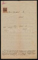 1933-1936  Iratcsomag a szeremlei község tulajdonában lévő földek haszonbérbe adásáról, kb. 30-40 db...