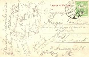 1912 Temesvár, Timisoara; vasútállomás / Bahnhof / railway station