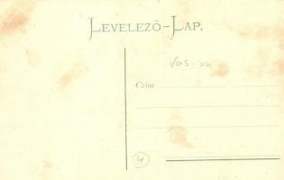 Borostyánkő, Bernstein; Vár. Höfer Adolf szerpentinkő esztergályos szecessziós reklámlapja / Schloss...