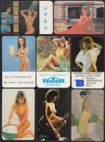 1988 16 db hölgyeket ábrázoló erotikus kártyanaptár