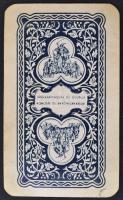 cca 1955 42 lapos tarokk kártya, Játékkártyagyár és Nyomda, tisztított