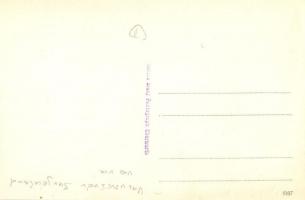 Vasvörösvár, Rotenturm an der Pinka; Kórustagok zászlóval /  M.G.V. Liederkranz / choir members with...