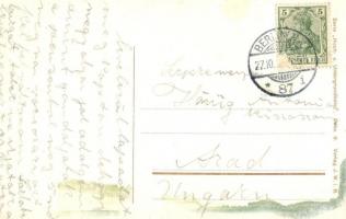 Berlin-Charlottenburg, Knie, Untergrundbahnhof Knie / Ernst-Reuter-Platz / square with tram, Subway ...