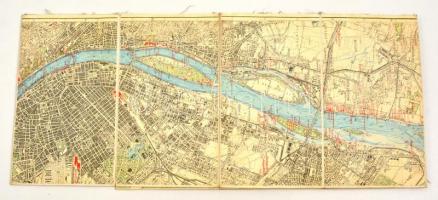 Vízi sporttérképek 5.: a Duna a Budapest-Vác szakaszának térképe, 1:25000, M. Kir. Állami Térképésze...