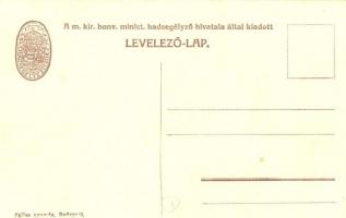 33. számú csataképes kártya. Utászaink és munkásosztagunk helyreállítja az oroszok által felrobbanto...