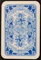 cca 1940 Chromo bridzs kártya pakli, 52 lapos, adóbélyeggel