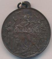 1896. "Ezredéves Történetünk Ezredekre Remény Nekünk" millenniumi Br emlékérem "Stein...