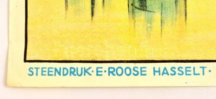 1935 Ernest Roose (1887-1965): Kempo ásványvíz és limonádé, belga reklámplakát, lithográfia, 85x60 c...