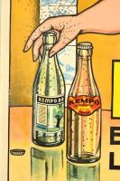 1935 Ernest Roose (1887-1965): Kempo ásványvíz és limonádé, belga reklámplakát, lithográfia, 85x60 c...