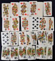 2 csomag tarokk kártya, 42 és 52 lapos