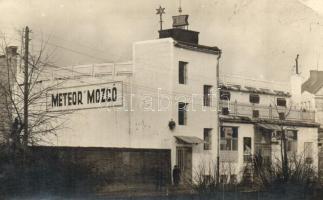 1933 Debrecen, Bocskai tér 10. Meteor Mozgó, mozi, létra, filmplakát. photo (EK)