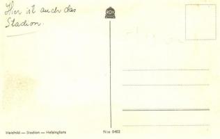 2 db RÉGI skandináv stadion; stockholm-i jégpálya és a helsinki olimpiai stadion / 2 pre-1945 Scandi...