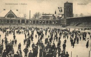 2 db RÉGI skandináv stadion; stockholm-i jégpálya és a helsinki olimpiai stadion / 2 pre-1945 Scandi...
