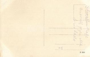 Cristallo-hegység, első világháborús osztrák-magyar katonák az olasz front hegyi állásában, télen / ...