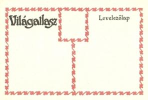 Világatlasz reklám / Hungarian publishing house advertisement s: Szekeres B