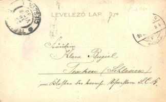 1899 Temesvár, Timisoara; Jenő herceg tér. Corvina könyvkereskedés kiadása / Prinz Eugen Platz / squ...