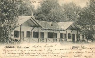 1904 Bikszád-fürdő, Baile Bixad; Móricz lak. Kiadja Reizer János / villa (EK)