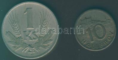 Szlovákia 1939. 10H + 1940. 1K T:3