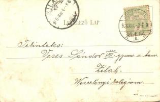 1906 Kolozsvár, Cluj; Magy. kir. gazdasági tanintézet. Kiadja Schuster Emil / agricultural farm scho...