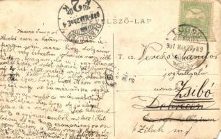 1907 Lugos, Lugoj; Spanyol malom. Kiadja Nemes Kálmán / water mill, road (EM)