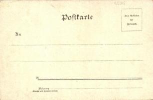 Yalta, Jalta; Art Nouveau, floral, litho