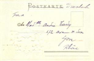 Lindau, Coat of arms. Carl Schönwalter's Passepartoutkarte Dep. 123818. Emb. litho