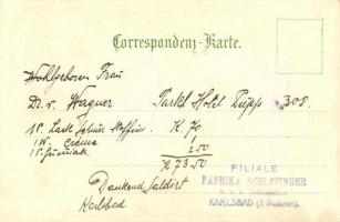 Weltschuhwarenhaus Robert Schlesinger (Paprika Schlesinger). Wien I. Wallfischgasse 2. / Austrian (V...