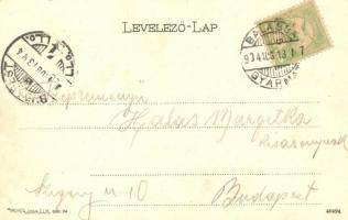 1904 Balassagyarmat, Szügyi utca, posta. Darvai Armin kiadása (kis szakadás / small tear)